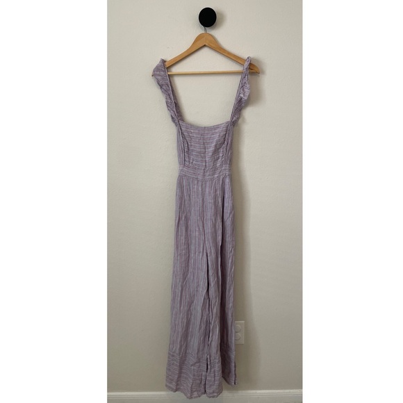 Anthro Elevenses Nantucket Linen Jumpsuit 10 - Picture 6 of 14